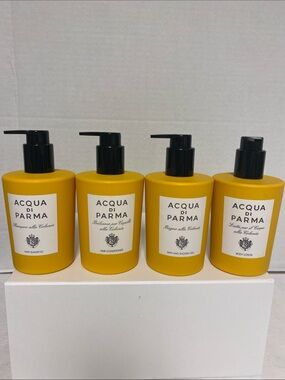 Acqua Di Parma Yellow Bath & Body Set of Four.